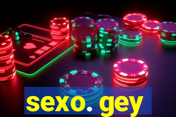 sexo. gey